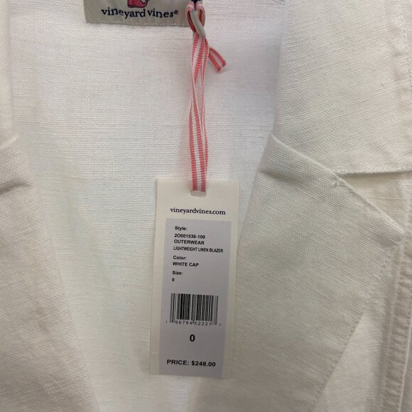 Vineyard Vines Linen & Cotton Blazer - Picture 2 of 3
